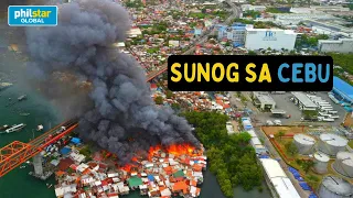 Sunog sumiklab sa ilalim ng First Cebu-Mactan Bridge