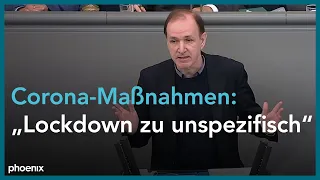 Bundestagsdebatte zur Corona-Politik am 05.11.20