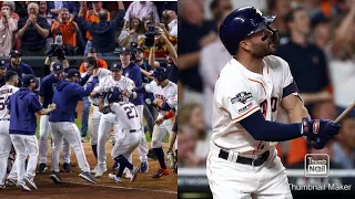 Jose Altuve’s WALK OFF Sends Astros To The WORLD SERIES