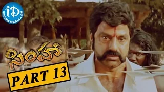 Simha Full Movie Part 13 ||  Balakrishna, Nayantara, Sneha Ullal || Boyapati Srinu || Chakri