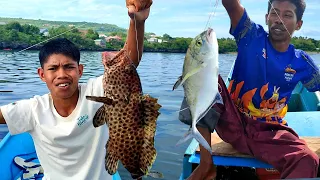 Mancing pagi ikannya pada kelaparan, Spot andalan Turun umpan langsung disambar 👍