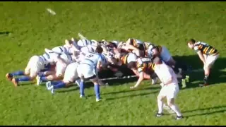 Two packs give everything in a twenty second scrum in Argentina