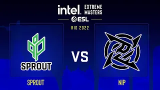 Sprout vs NiP | Map 2 Ancient | IEM Rio Major 2022 - Legends Stage