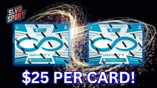 🤑 $150 PER BOX 🤑 2016 Panini Infinity Football Hobby Box (X2) - Cool Cards