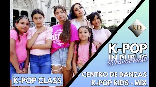 TWICE + AKMU + NEWJEANS + LEE SUHYUN MIX [cover by K-POP CLASS KIDS] #kpopinpublic #twice #newjeans