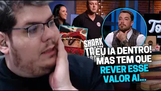 CASIMIRO REAGE: CASAL DO SANDUÍCHE DE SORVETE NO SHARK TANK BRASIL | Cortes do Casimito