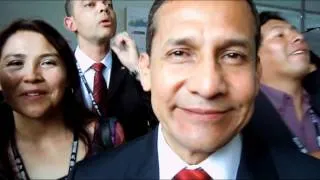 Rio+20: 10 seconds with President of Peru Ollanta Humala