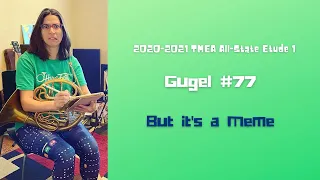 TMEA All-State Gugel #77 but it's a meme