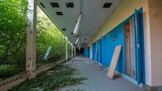 Notorious ABANDONED Modern Detroit High School