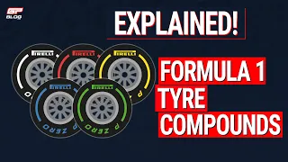 How do the Formula 1 tyre compounds work?