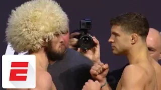 UFC 223 weigh-in for Khabib Nurmagomedov vs. Al Iaquinta | ESPN