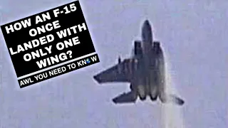 When F-15 Eagle Lands Without One Wing #shorts 1983 Negev Mid-Air Collision