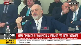 “Ku ishe moj, në Hënë ishe? Kujt ia drejton gishtin”, Rama shpërthen në Komisionin për Inceneratorët