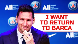 WOW! Messi Wants to Come Back to Barcelona! Leo's Honest Interview