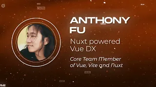 Anthony Fu - Developer Experience with Nuxt - Vuejs Amsterdam 2023