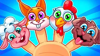 The Animals On The Farm 🐶🐭🐰 Learn Animals Sound with Pit & Penny 🥑 Farm Animals for Kids 🐶