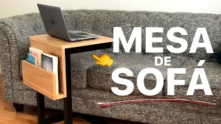 MESA PARA SOFÁ, ESTILO INDUSTRIAL - PROYECTO MUEBLE