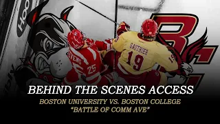 Sights & Sounds From #1 Ranked Boston College vs. #2 Boston University | Battle Of Comm. Ave
