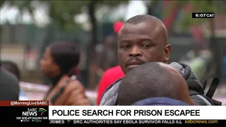 Police search for prison escapee