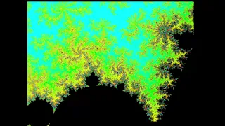 Mandelbrot exploerer screen record