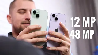 Care cameră e mai bună? iPhone 15 vs iPhone 14