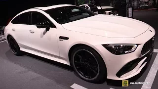 2019 Mercedes AMG GT 53 4-Door Coupe - Exterior and Interior Walkaround - 2018 Geneva Motor Show