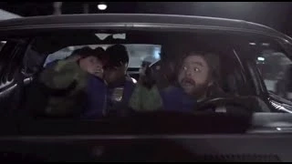 Out Cold (2/6) Best Movie Quote - Zach Galifianakis Spinning Car Prank (2001)