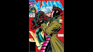 Rogue and Gambit Go On A Date! X-Men 24, by Fabian Nicieza & Andy Kubert, Marvel Comics 1993