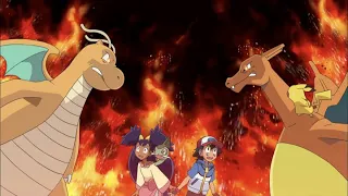 Dragonite vs. Charizard | Pokémon Negro y Blanco: Aventuras en Teselia y más allá | Clip oficial