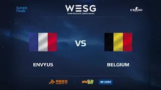 Team EnVyUs vs Team Belgium, cobblestone, WESG 2017 CS:GO European Qualifier Finals