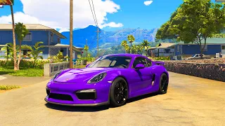 PTS Ultraviolet Porsche GT4 718 - The Crew Motorfest [4K]