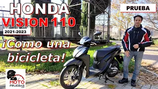 Honda Vision 110 2021-2023. El scooter más ligero | Prueba, opinión y review en español