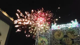 Festa Maria Santissima Annunziata a Pedara(Ct) e spettacolo pirotecnico del partito S. Antonio