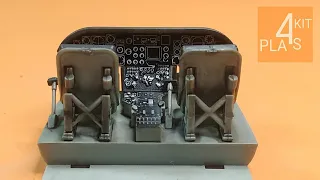 Assembly Cockpit ( CH-46 "Marine" 1/48) Part. 1