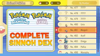How to Unlock National Pokedex in Pokemon Brilliant Diamond & Shining Pearl