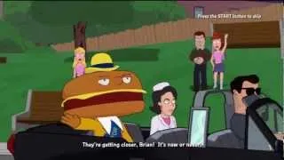 Family Guy Back To The Multiverse Hamburger death