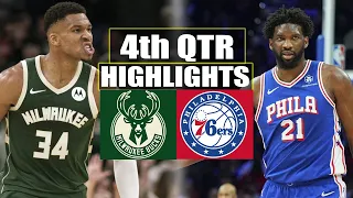 Milwaukee Bucks vs Philadelphia 76ers 4th QTR HIGHLIGHTS | March 14 | 2024 NBA Season