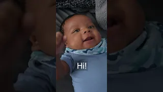 🤯 7 week old says "hello"