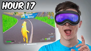 I Played Fortnite on the Apple Vision Pro for 24 Hours