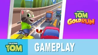 Talking Tom Gold Run - Discover New Worlds (Gameplay)