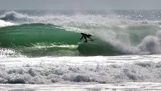 Surfing Tropical Storm Arthur at Ponce Inlet