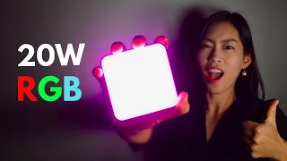 Best Pocket RGB Light 2023 | Zhiyun Fiveray M20C | 20 Watts!