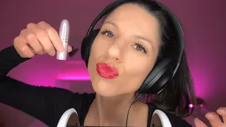 ASMR | LipGloss Try-On & Satisfying Triggers