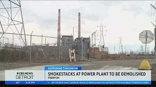 Smokestacks at Trenton Channel Power Plant to be demolished