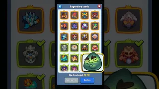 Chest of Choice and Book of Secrets, Which Legendary Card Should I Choose? - Rush Royale Shorts