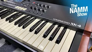 Hammond Xk 4 Organ and 122H Heritage Leslie – NAMM 2023