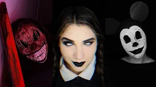 Halloween makeup compilation / Maquiag m halloween￼ 🎃⚠️