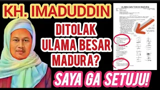 KH.Imaduddin Ditolak Ulama Besar Madura⁉️Saya Tidak Setuju‼️Saya Tunggu Di Madura