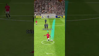 Young Ronaldo freekick is unstoppable😈😳 #efootball2023 #pes2021 #pes #efootball #shorts