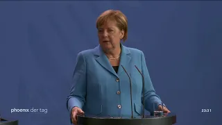 Angela Merkel zur Bewerbung von Manfred Weber als EU-Kommissionspräsident am 05.09.18